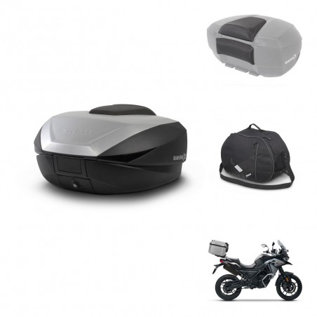 SHAD SH59 trunk + mounting bracket accessories 59L KIT-443893