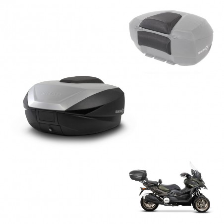 SHAD Trunk SH59 + mounting bracket backrest 59L KIT-443971
