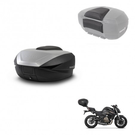 SHAD Baul SH59 + soporte montaje respaldo 59L KIT-443979