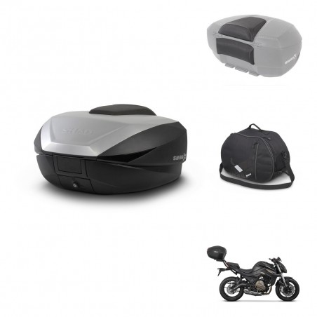 SHAD Baul SH59 + soporte montaje accesorios 59L KIT-443981