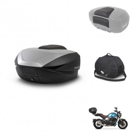 SHAD Baul SH59 + soporte montaje accesorios 59L KIT-444005