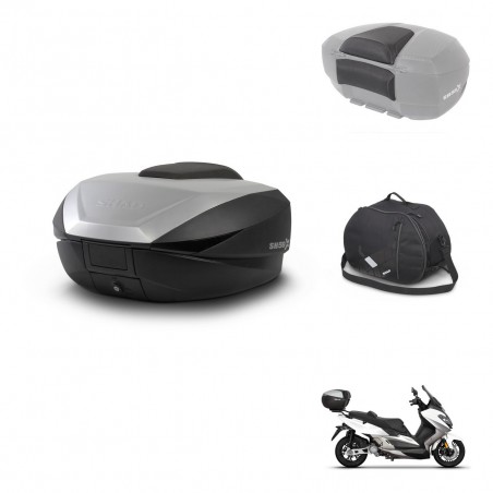 SHAD Baul SH59 + soporte montaje accesorios 59L KIT-444037