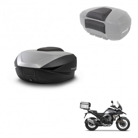 SHAD Trunk SH59 + mounting bracket backrest 59L KIT-444091