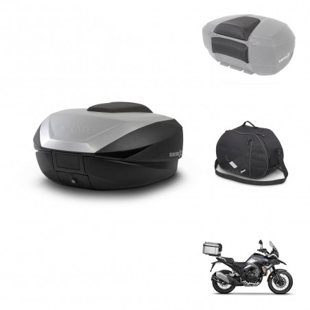 SHAD Baul SH59 + soporte montaje accesorios 59L KIT-444093