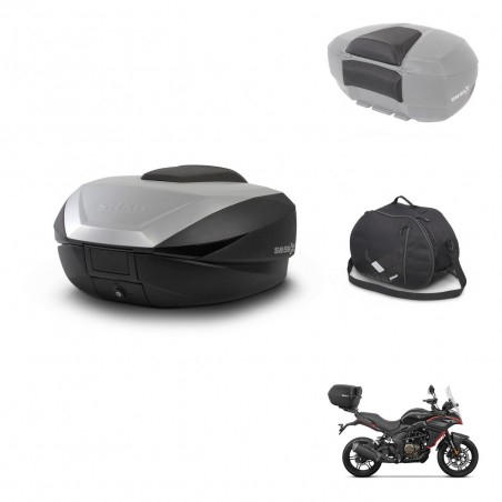 SHAD Baul SH59 + soporte montaje accesorios 59L KIT-444117