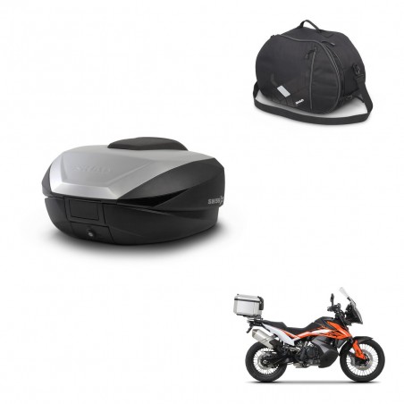 SHAD SH59 trunk + mounting bracket internal bag 59L KIT-444145