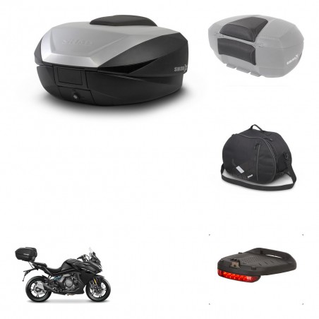 SHAD Baul SH59 + soporte montaje accesorios 59L KIT-444166