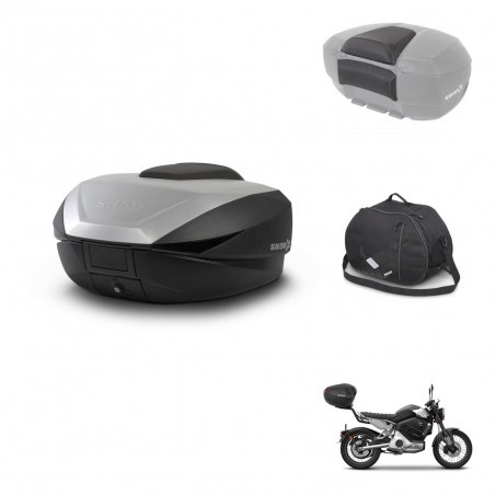 SHAD SH59 trunk + mounting bracket accessories 59L KIT-444205