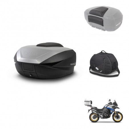 SHAD Baul SH59 + soporte montaje accesorios 59L KIT-444213