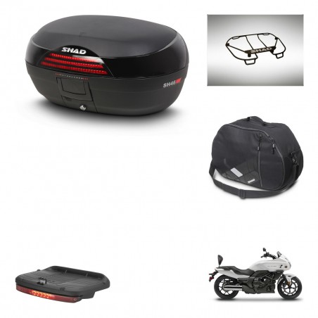 SHAD Baul SH46 + soporte montaje accesorios 45 L KIT-444258