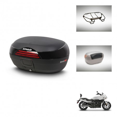 SHAD Baul SH46 + soporte montaje accesorios 45 L KIT-444259