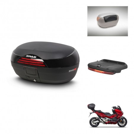 SHAD Baul SH46 + soporte montaje accesorios 45 L KIT-444268