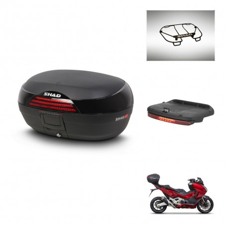 SHAD Baul SH46 + soporte montaje accesorios 45 L KIT-444272