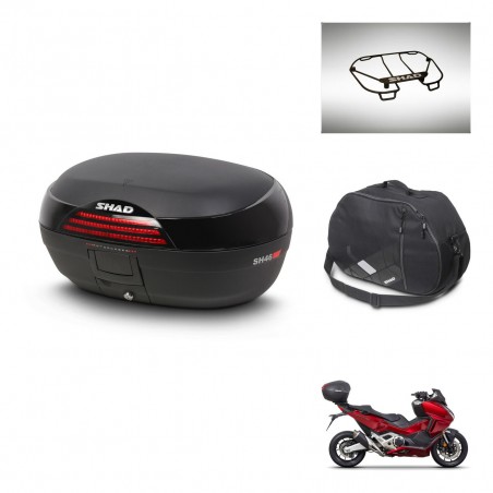 SHAD Baul SH46 + soporte montaje accesorios 45 L KIT-444273