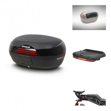 SHAD Baul SH46 + soporte montaje accesorios 45 L KIT-444284