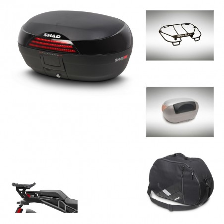 SHAD Baul SH46 + soporte montaje accesorios 45 L KIT-444293