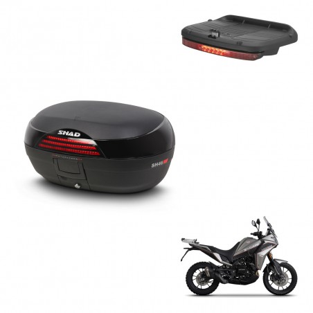 SHAD Baul SH46 + soporte montaje luz de freno 45 L KIT-444296