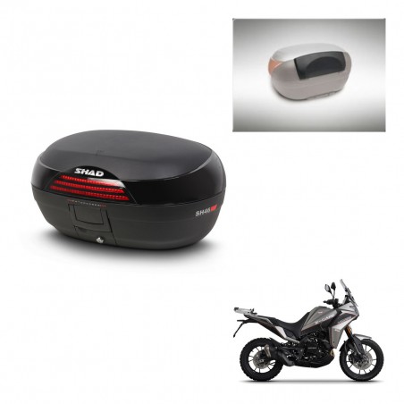 SHAD Trunk SH46 + mounting bracket backrest 45 L KIT-444299