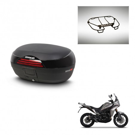 SHAD SH46 trunk + mounting bracket upper grill 45 L KIT-444303