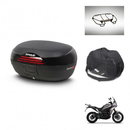 SHAD Baul SH46 + soporte montaje accesorios 45 L KIT-444305