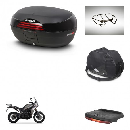 SHAD Baul SH46 + soporte montaje accesorios 45 L KIT-444306