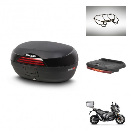 SHAD Baul SH46 + soporte montaje accesorios 45 L KIT-444320