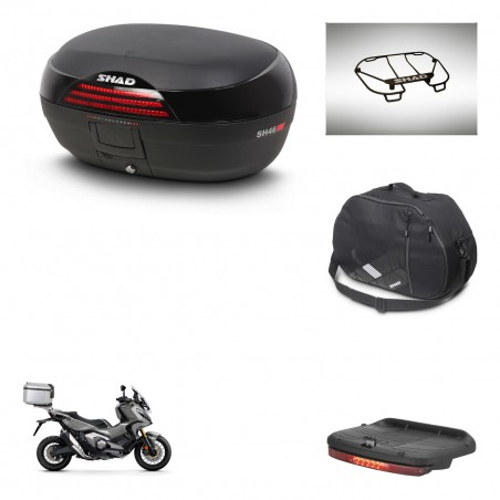 SHAD Baul SH46 + soporte montaje accesorios 45 L KIT-444322