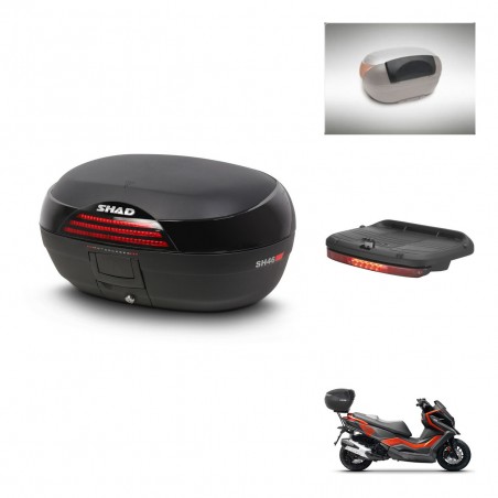 SHAD Baul SH46 + soporte montaje accesorios 45 L KIT-444332