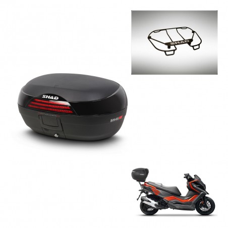 SHAD SH46 trunk + mounting bracket upper grill 45 L KIT-444335