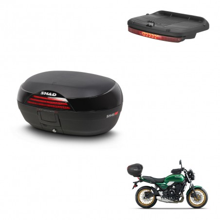 SHAD Trunk SH46 + mounting bracket brake light 45 L KIT-444344