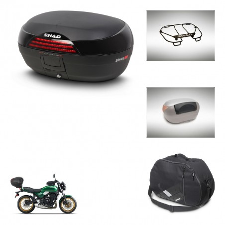 SHAD SH46 trunk + mounting bracket accessories 45 L KIT-444357