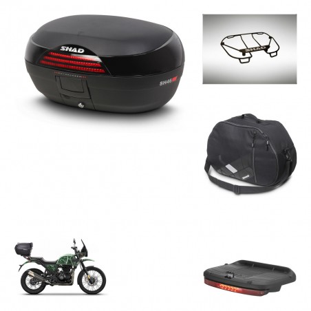SHAD Baul SH46 + soporte montaje accesorios 45 L KIT-444370