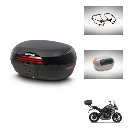 SHAD Baul SH46 + soporte montaje accesorios 45 L KIT-444403