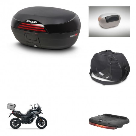 SHAD SH46 trunk + mounting bracket accessories 45 L KIT-444414