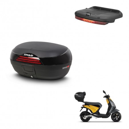 SHAD Trunk SH46 + mounting bracket brake light 45 L KIT-444424