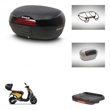 SHAD Baul SH46 + soporte montaje accesorios 45 L KIT-444436