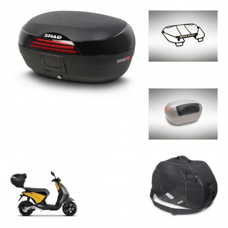SHAD Baul SH46 + soporte montaje accesorios 45 L KIT-444437