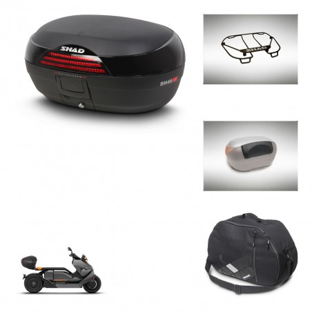 SHAD Baul SH46 + soporte montaje accesorios 45 L KIT-444453