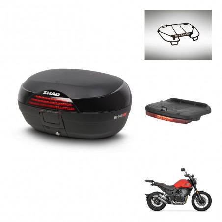 SHAD Baul SH46 + soporte montaje accesorios 45 L KIT-444480