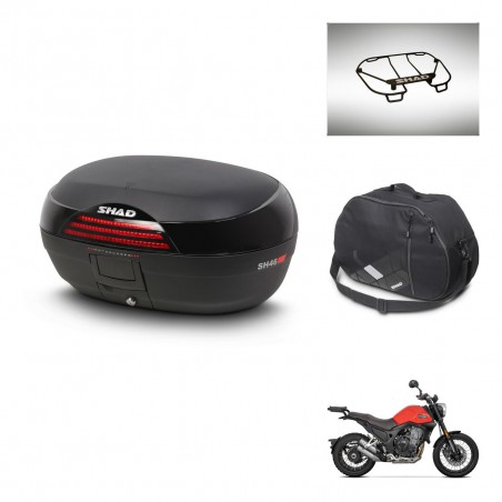 SHAD Baul SH46 + soporte montaje accesorios 45 L KIT-444481