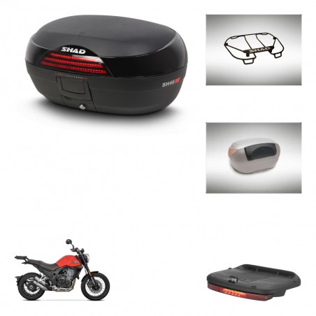 SHAD Baul SH46 + soporte montaje accesorios 45 L KIT-444484