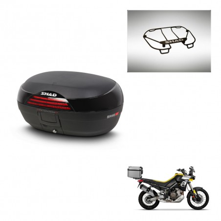 SHAD SH46 trunk + mounting bracket upper grill 45 L KIT-444495