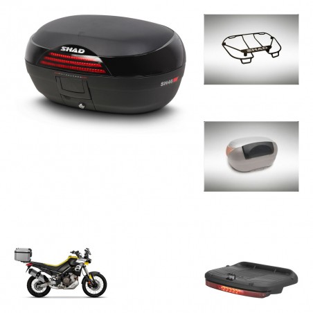 SHAD Baul SH46 + soporte montaje accesorios 45 L KIT-444500