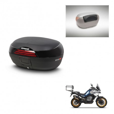 SHAD Trunk SH46 + mounting bracket backrest 45 L KIT-444539