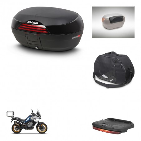 SHAD Baul SH46 + soporte montaje accesorios 45 L KIT-444542