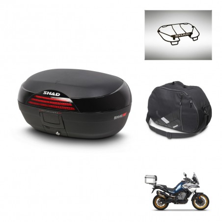 SHAD Baul SH46 + soporte montaje accesorios 45 L KIT-444545