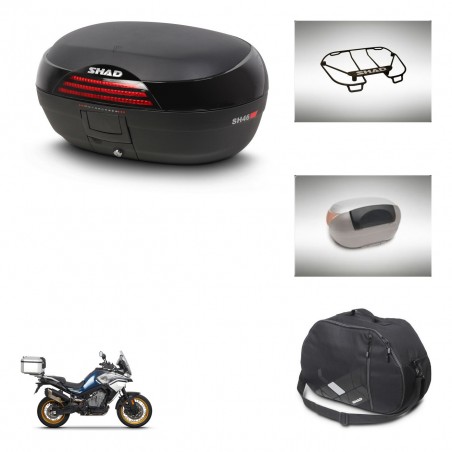 SHAD Baul SH46 + soporte montaje accesorios 45 L KIT-444549