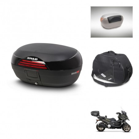 SHAD Baul SH46 + soporte montaje accesorios 45 L KIT-444573
