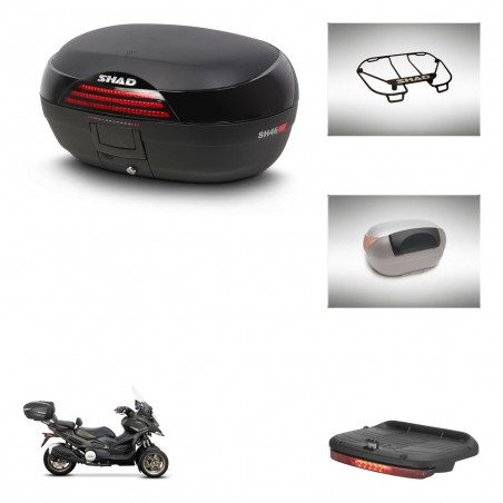 SHAD Baul SH46 + soporte montaje accesorios 45 L KIT-444580