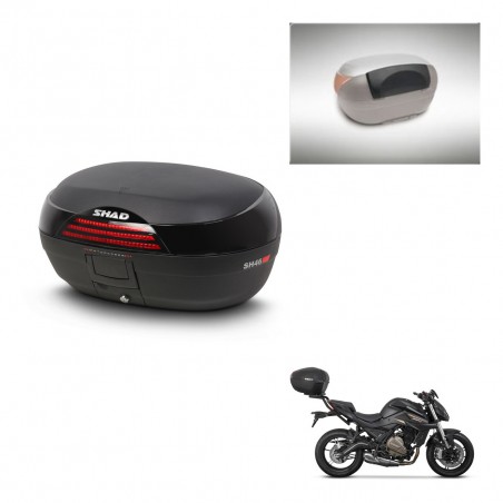 SHAD Baul SH46 + soporte montaje respaldo 45 L KIT-444587